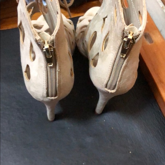 Nude aldo high heel shoes - Picture 3 of 4